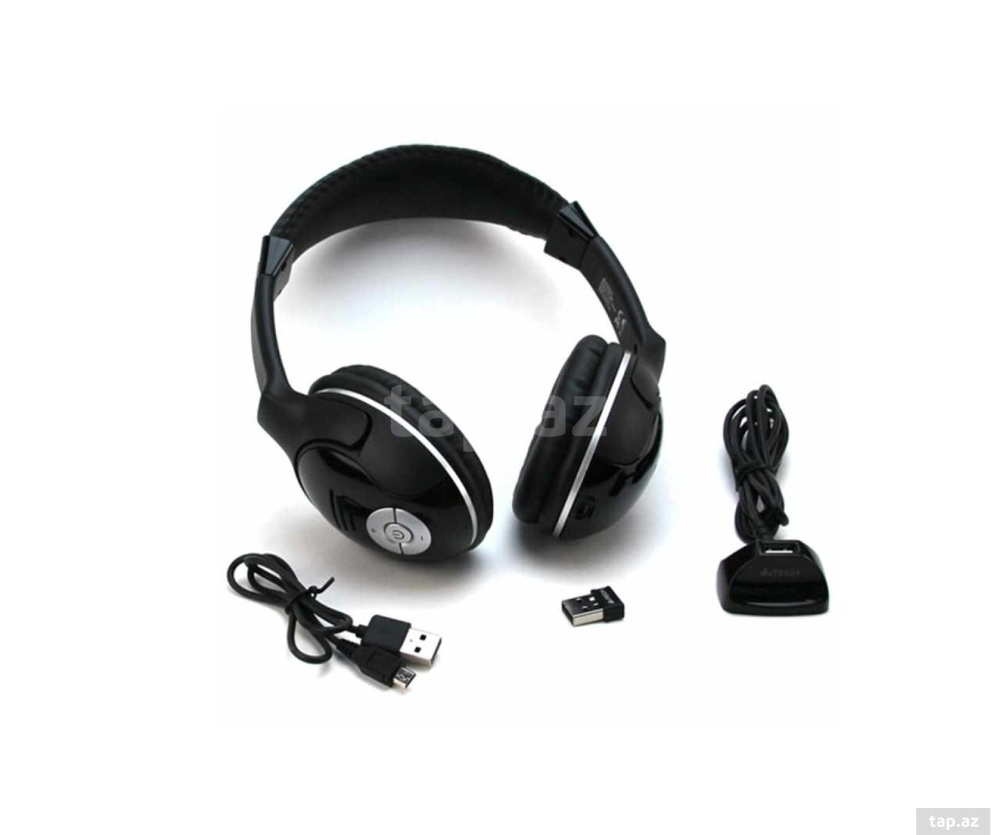 A4Tech RH-500 Black – 2.4 GHz simsiz mikrofonlu qulaqlıq
