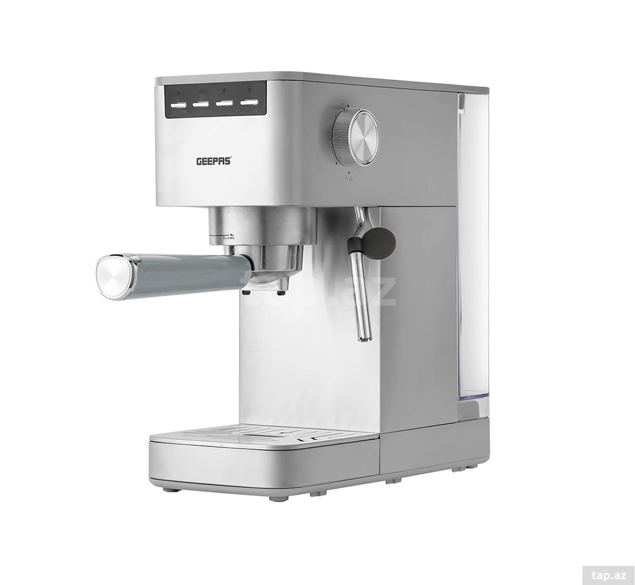 Geepas GCM1415SS 20 bar 1.5 L – Espresso və kapuçino qəhvə maşını