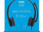 LOGITECH stereo headset H151 one plug — 2