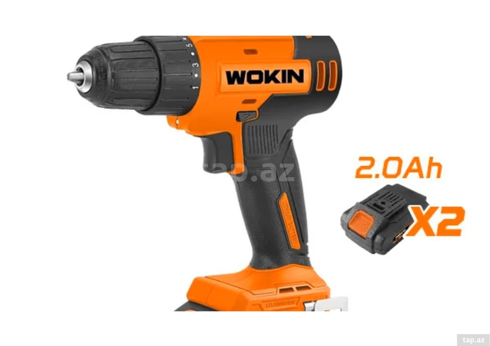 WOKIN akkumulyatorlu drel 20v