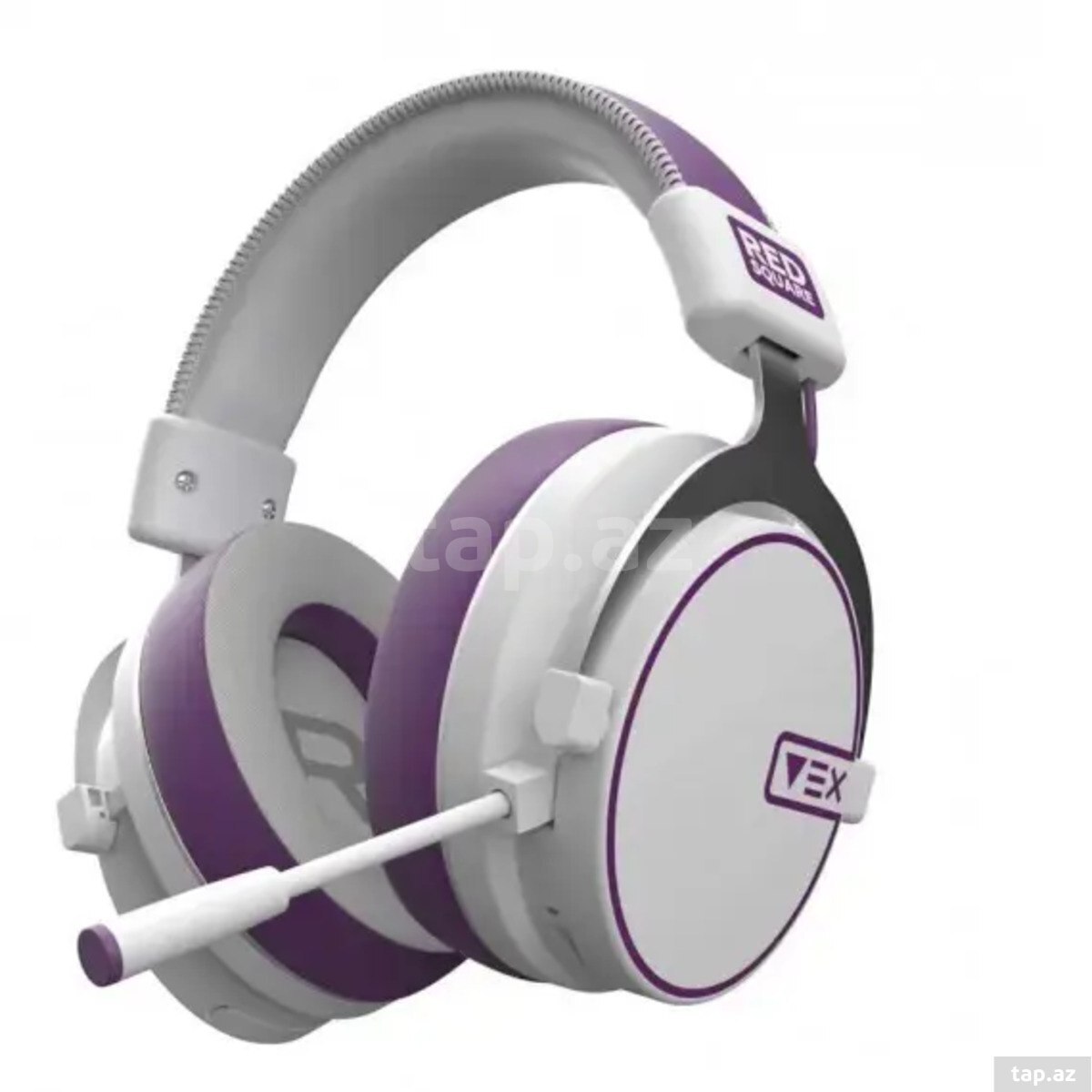 Red Square RS319 V3X RSQ-31019 white/purple wireless gaming headset — 1
