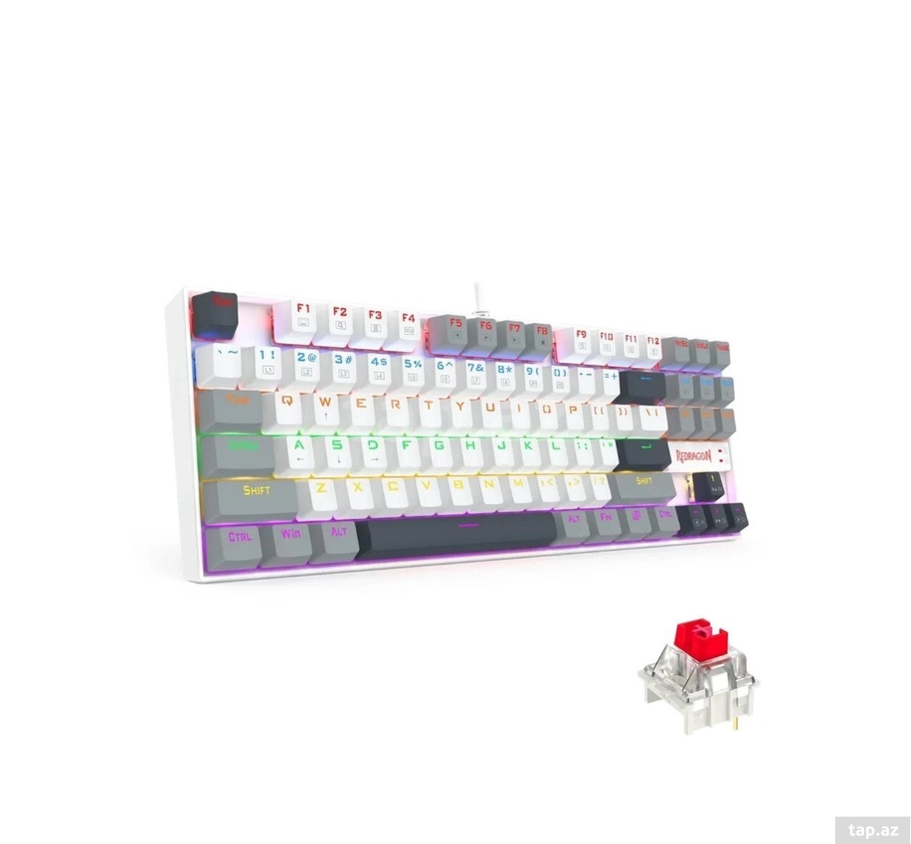 Redragon K522WGL Kumara RGB mexaniki gaming klaviatura