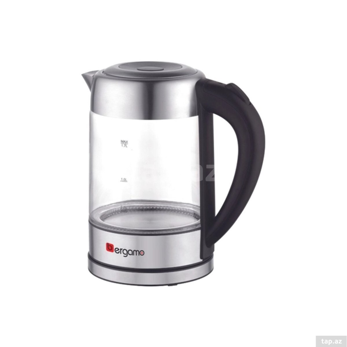 Elektrik çaydan Bergamo BG-EK2441GG Silver/Black