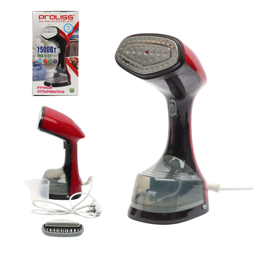 Əl buxarlayıcısı Proliss Pro-5122 Red-RR43