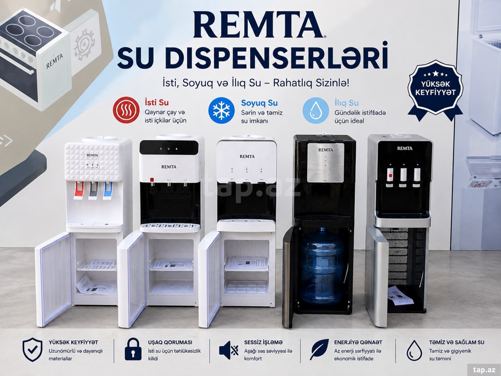 Su dispenseri Remta