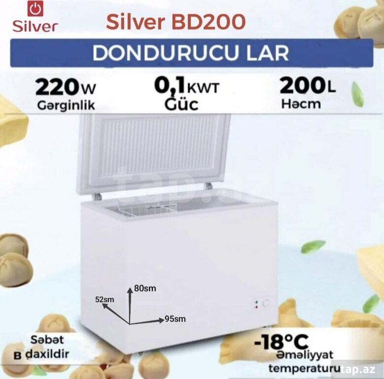 Dondurucu "Silver 200L"