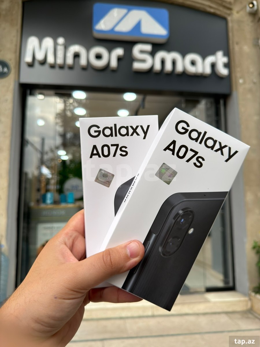 Samsung Galaxy A07s Black 128GB/4GB — 1