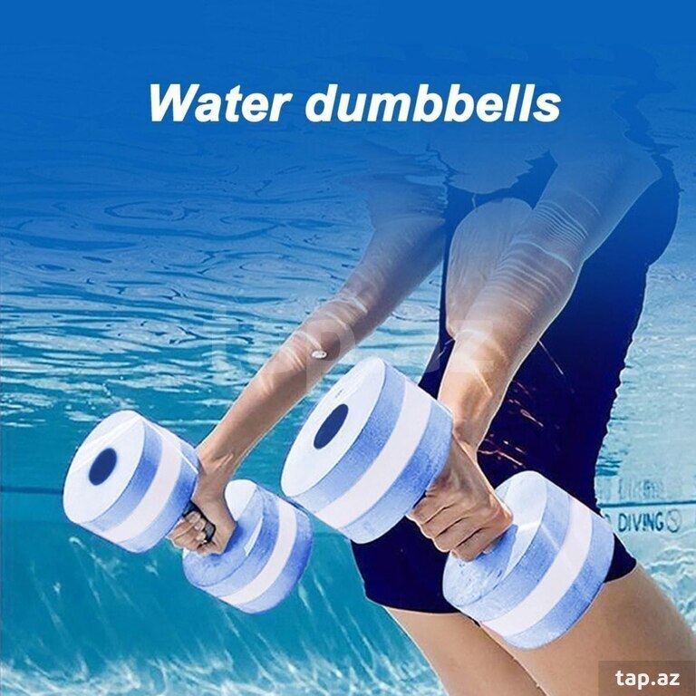 Üzgüçülük kanteli "Water Dumbbells"