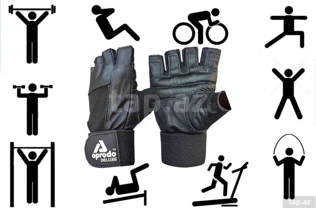 Kəsik əlcək "Nike, Adidas"