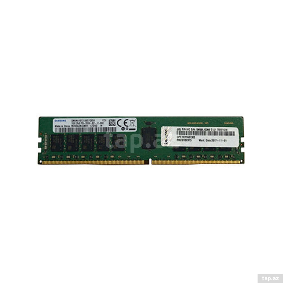 Operativ yaddaş Lenovo ThinkSystem 16GB TruDDR4 3200MHz ECC UDIMM (4X77A77495)