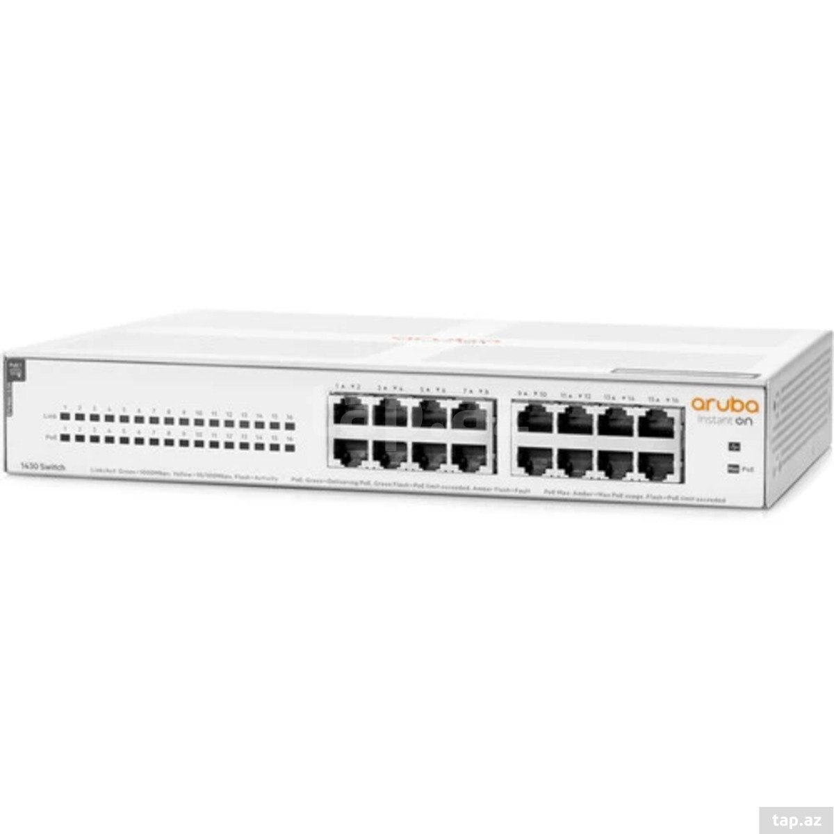 Şəbəkə kommutatoru HPE Networking Instant On 1430 16G Class 4 PoE 124W (R8R48A)
