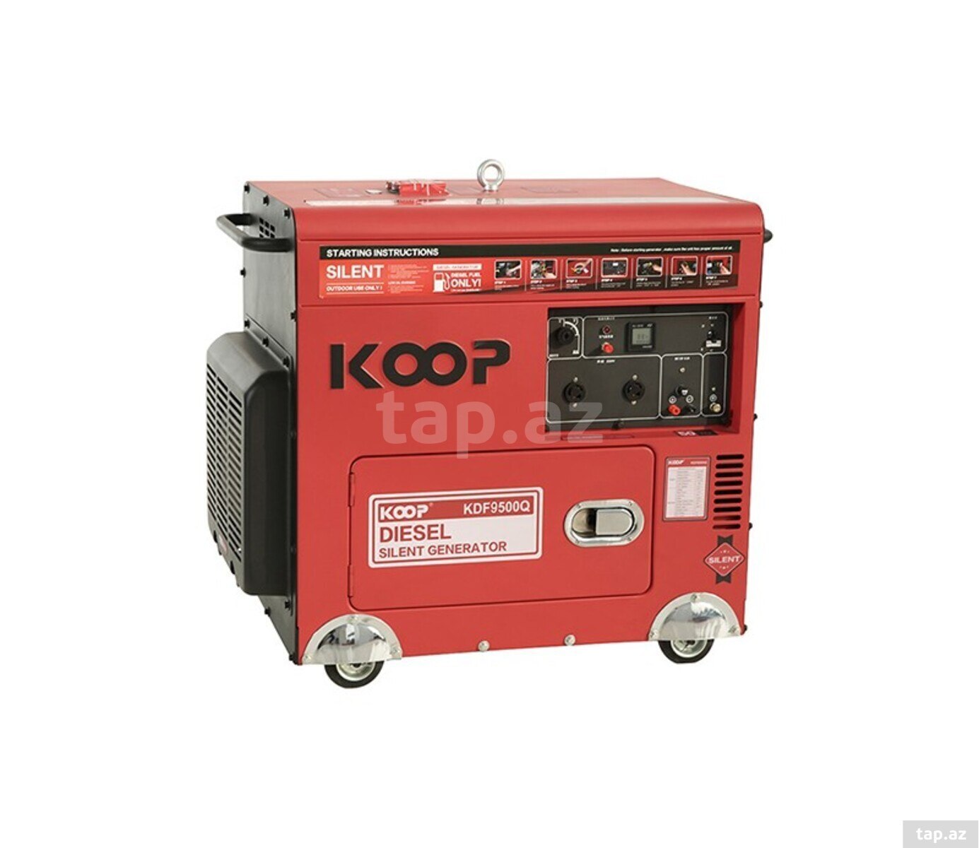 Generator səssiz dizel Koop KDF 9500Q