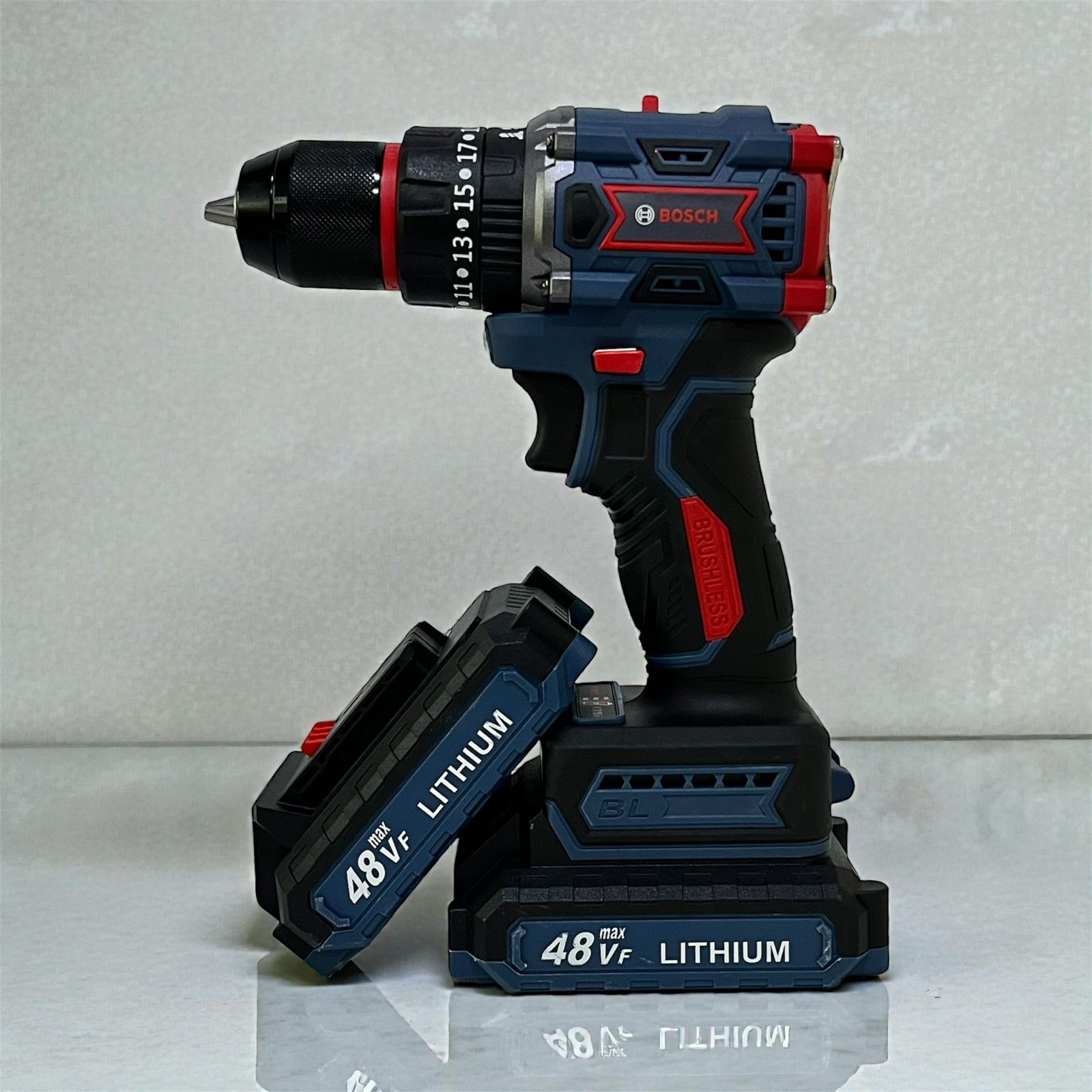Akkumulyatorlu drel 48Vt.