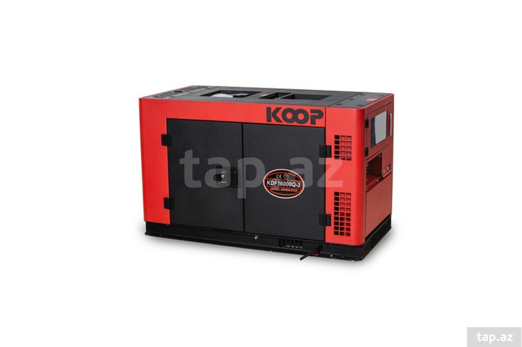 Səssiz dizel generator "Koop KDF 16000Q"