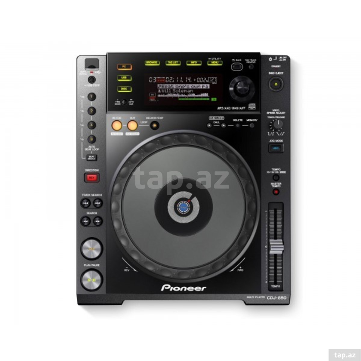 Pioneer CDJ-850-K Professional DJ Multimedia Player (CDJ-850-K)
