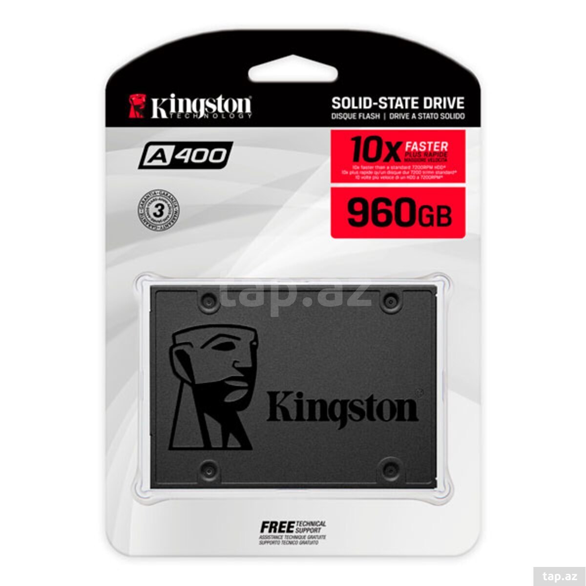 SSD Kingston A400 960GB 2.5" SATA (SA400S37/960G)