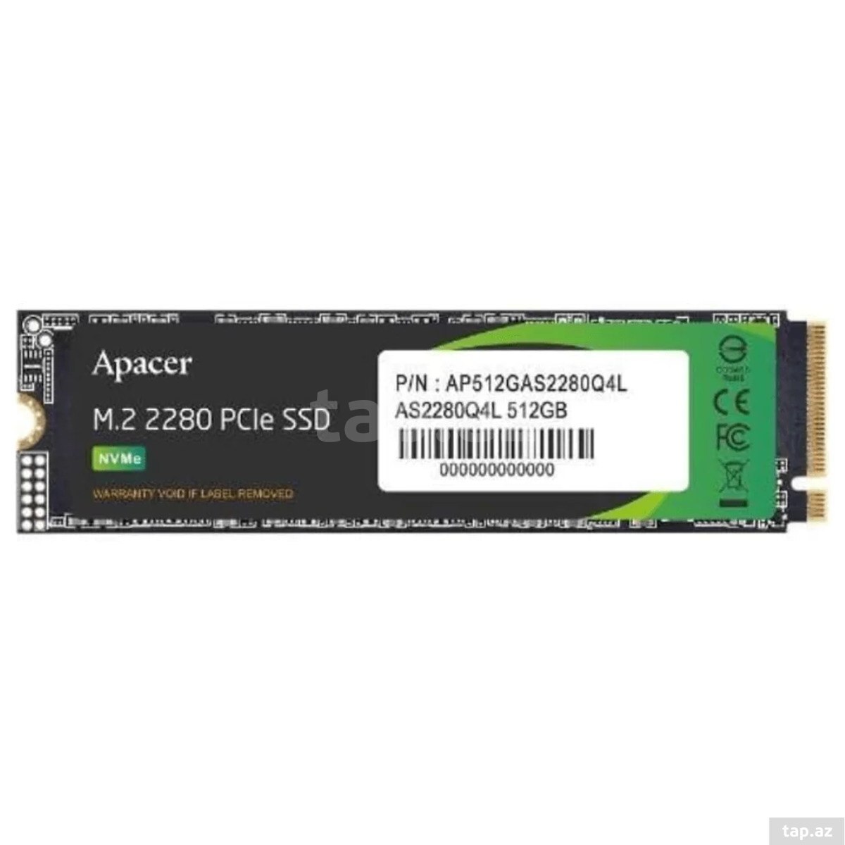 SSD Apacer AS2280Q4L 512GB M.2 NVMe (AP512GAS2280Q4L-1)