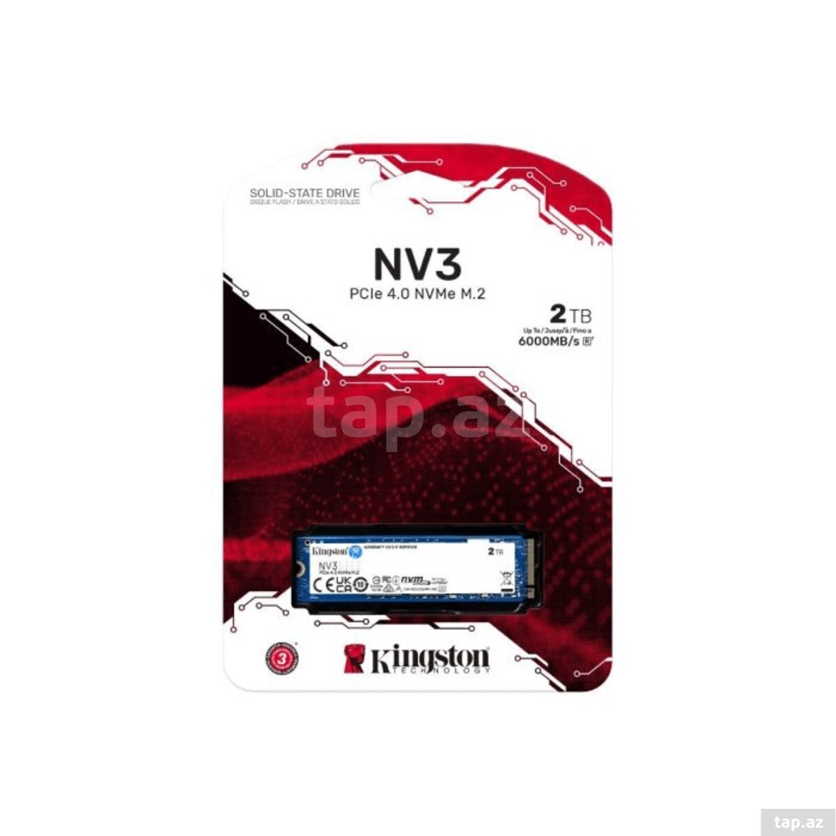 SSD Kingston NV3 2TB M.2 2280 (SNV3S/2000G)