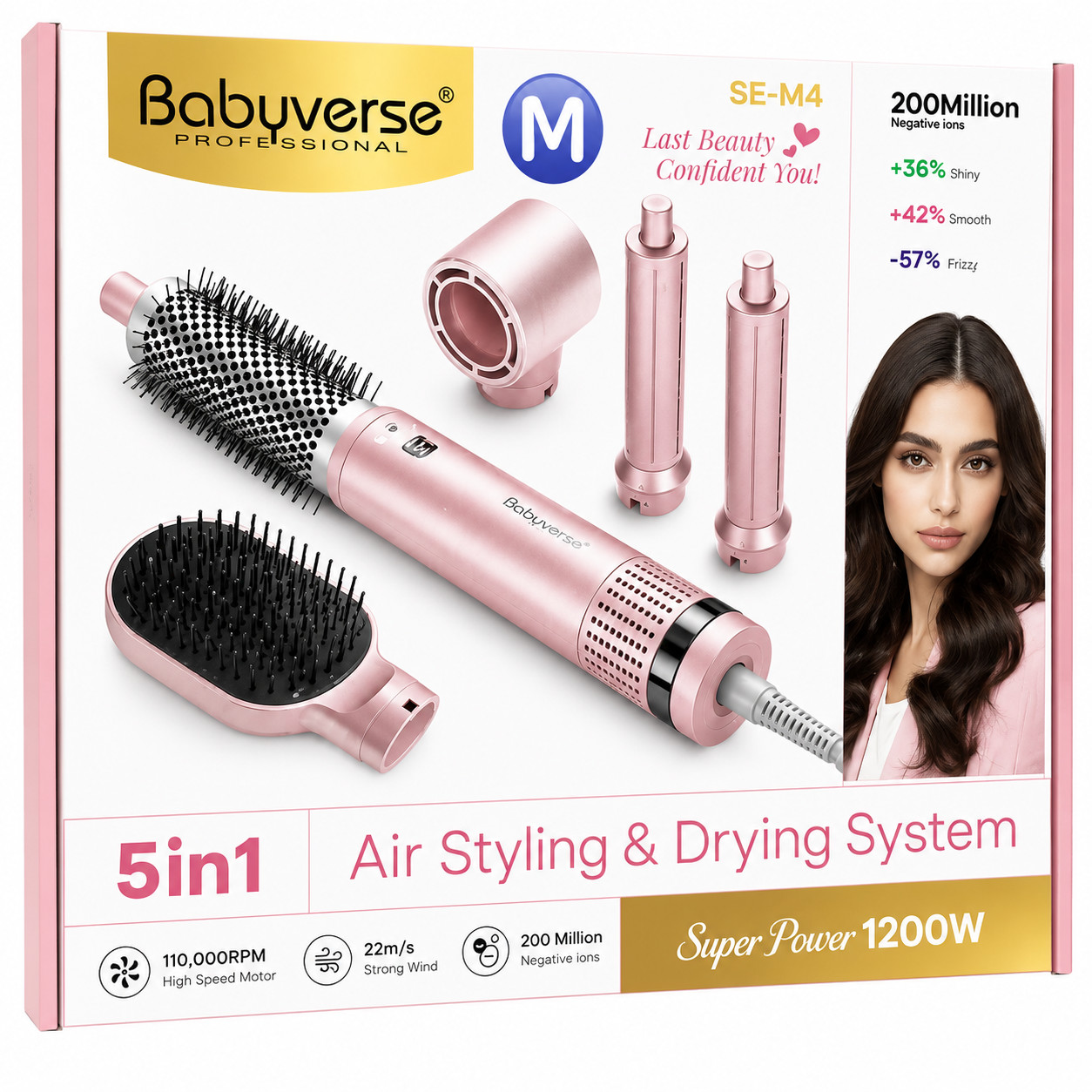 Multistayler BaByVerse SE-M4, çəhrayı