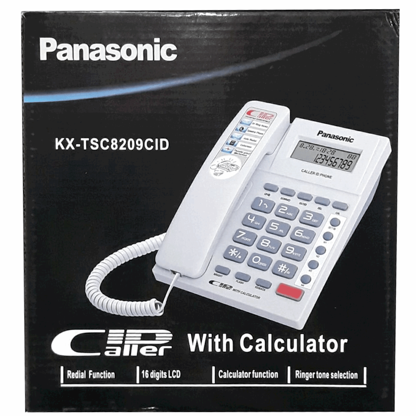 Telefon Panasonic KX-TSC8209CID, ağ