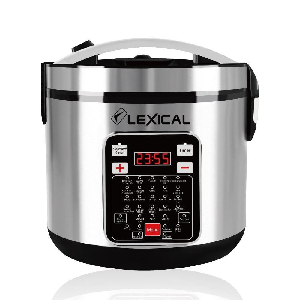 Multibişirici Lexical LRC-3410 GS, 5L, 31 funksiyalı, LED ekran, 900 W, paslanmayan polad - LRC-3410 5L GS