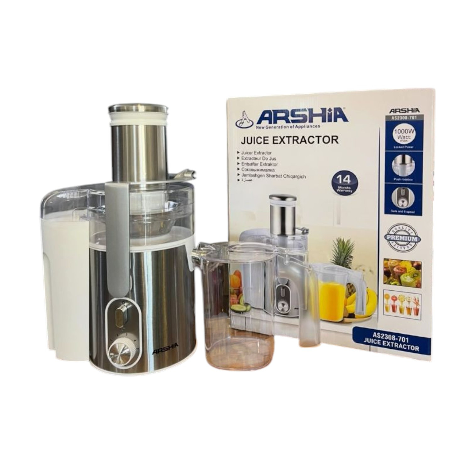 Şirəçəkən Arshia AS2308-701, 1000W