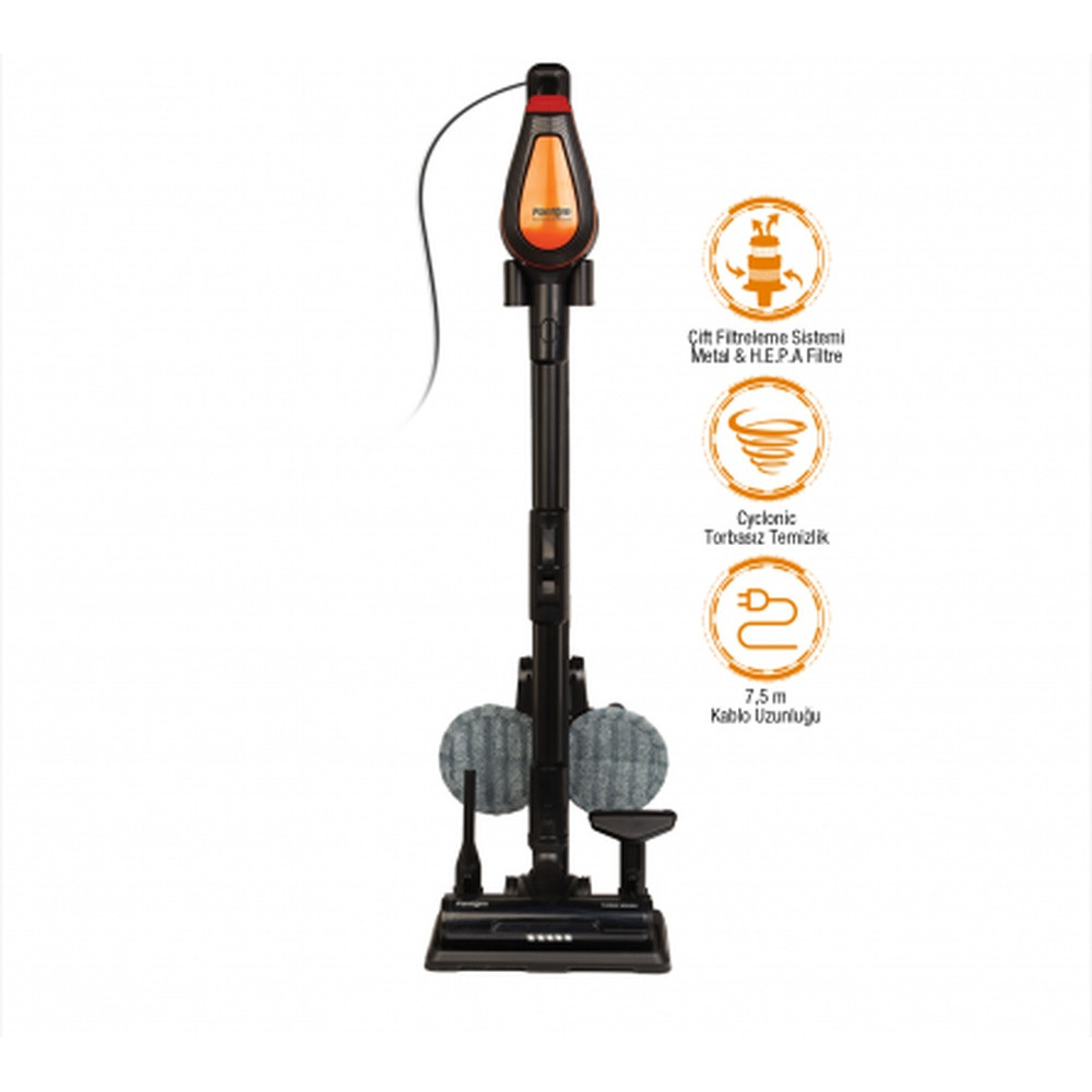 Vertikal tozsoran Fantom Pluto Plus P6100 Black