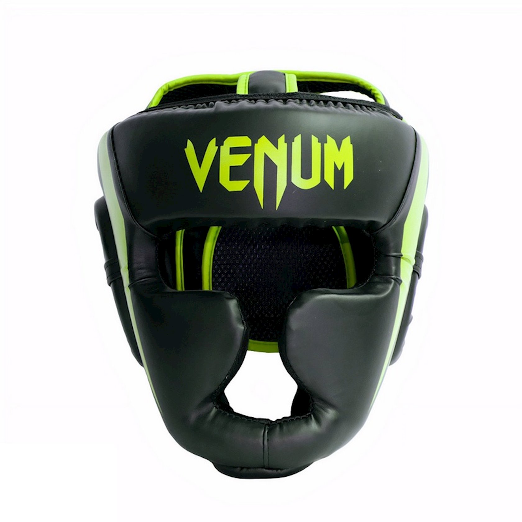 Boks dəbilqəsi Venum Elite Fosfor Professional, qara, ölçü S