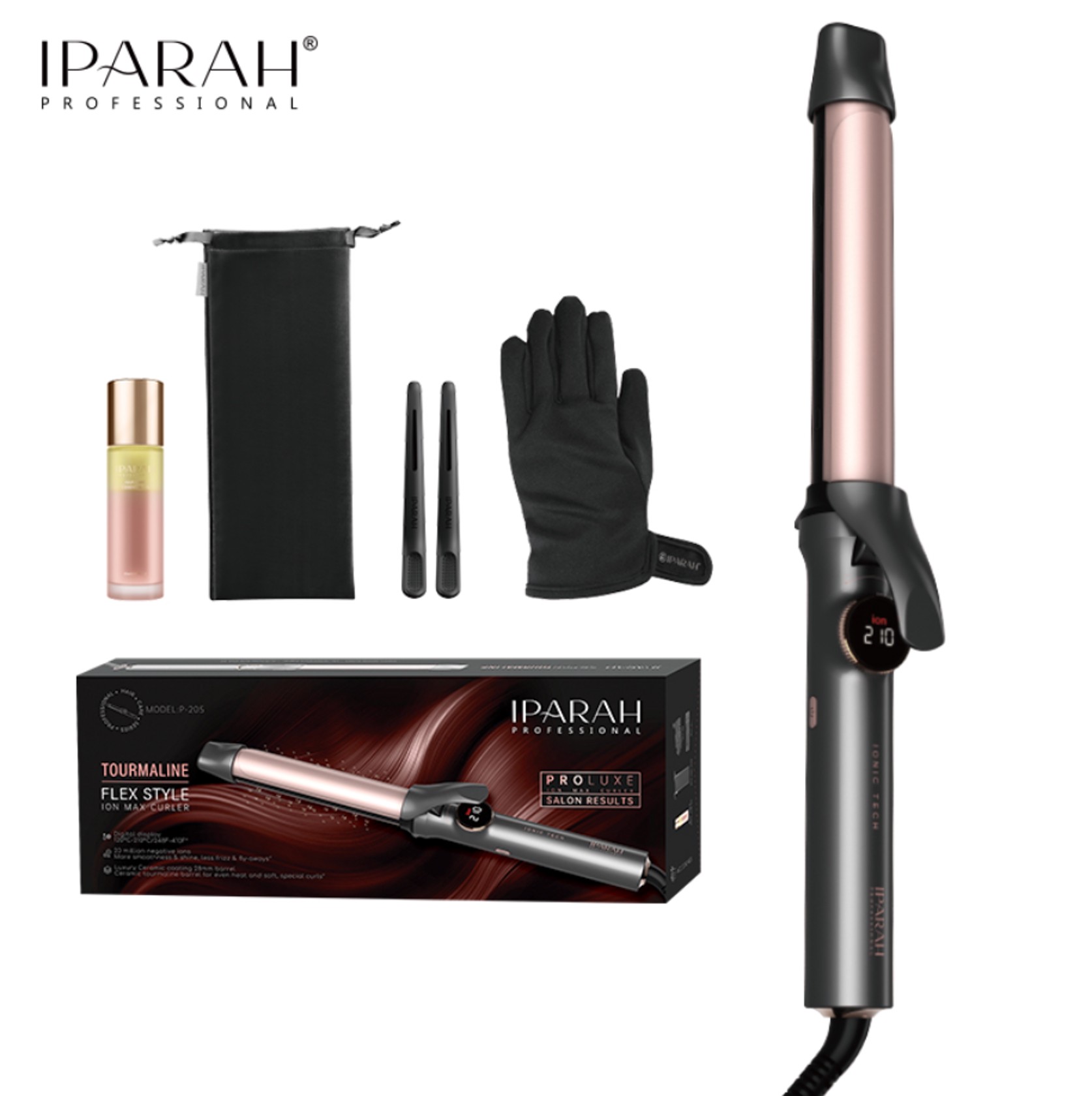 Saç üçün yumru maşa IPARAH P-205
