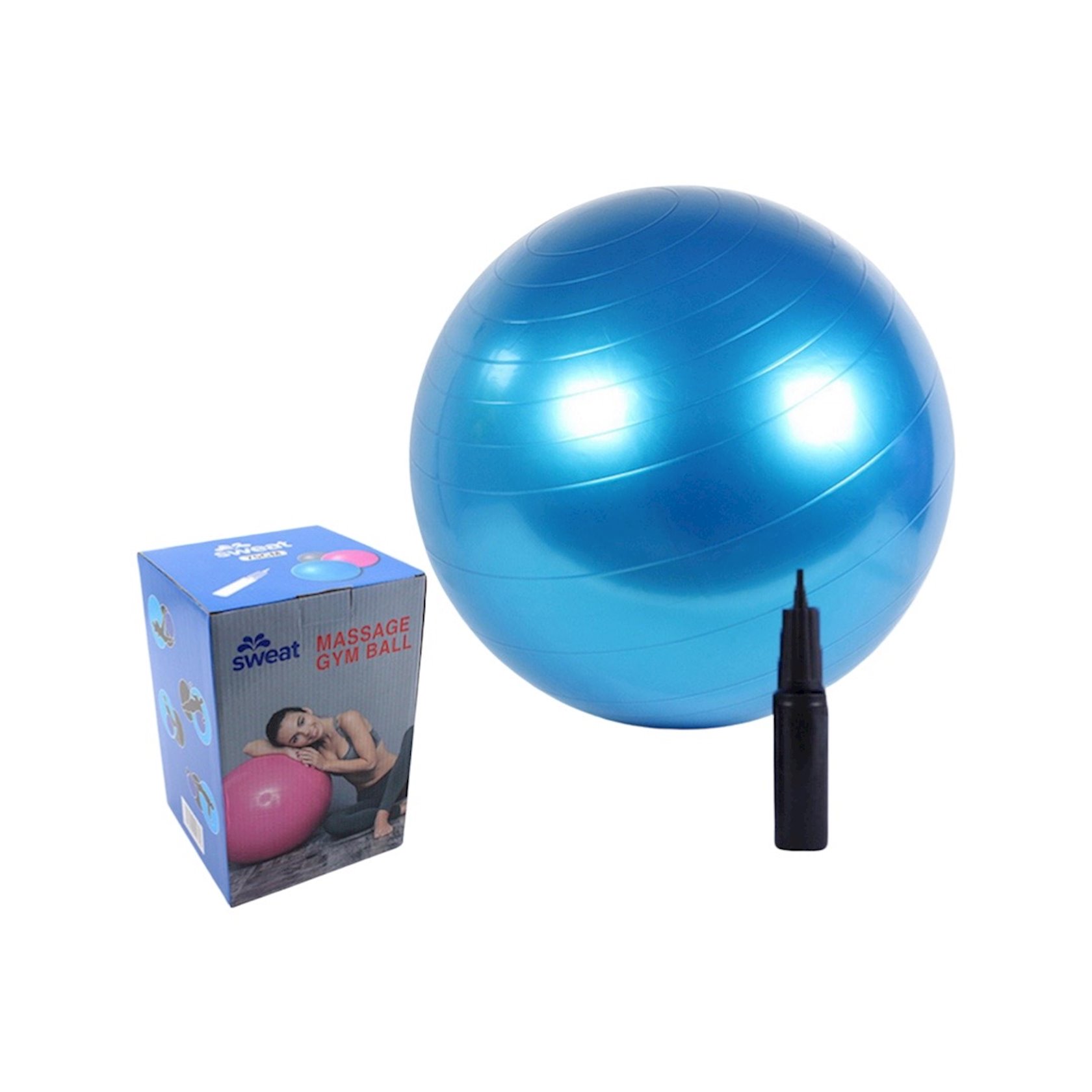 Fitnes topu Sweat, Diametr 75 sm, çeşiddə