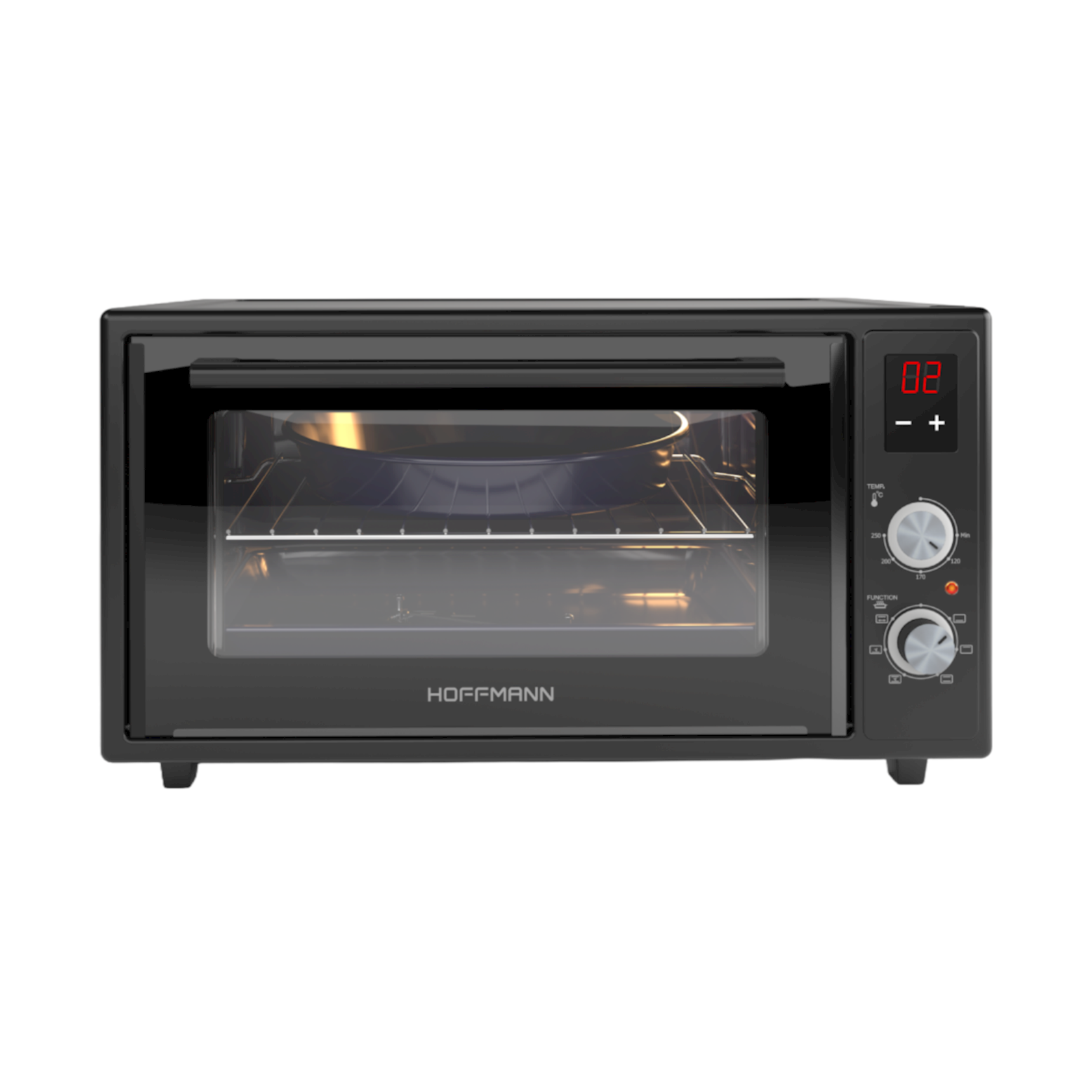 Elektrik soba Hoffmann FGT4850DG Black
