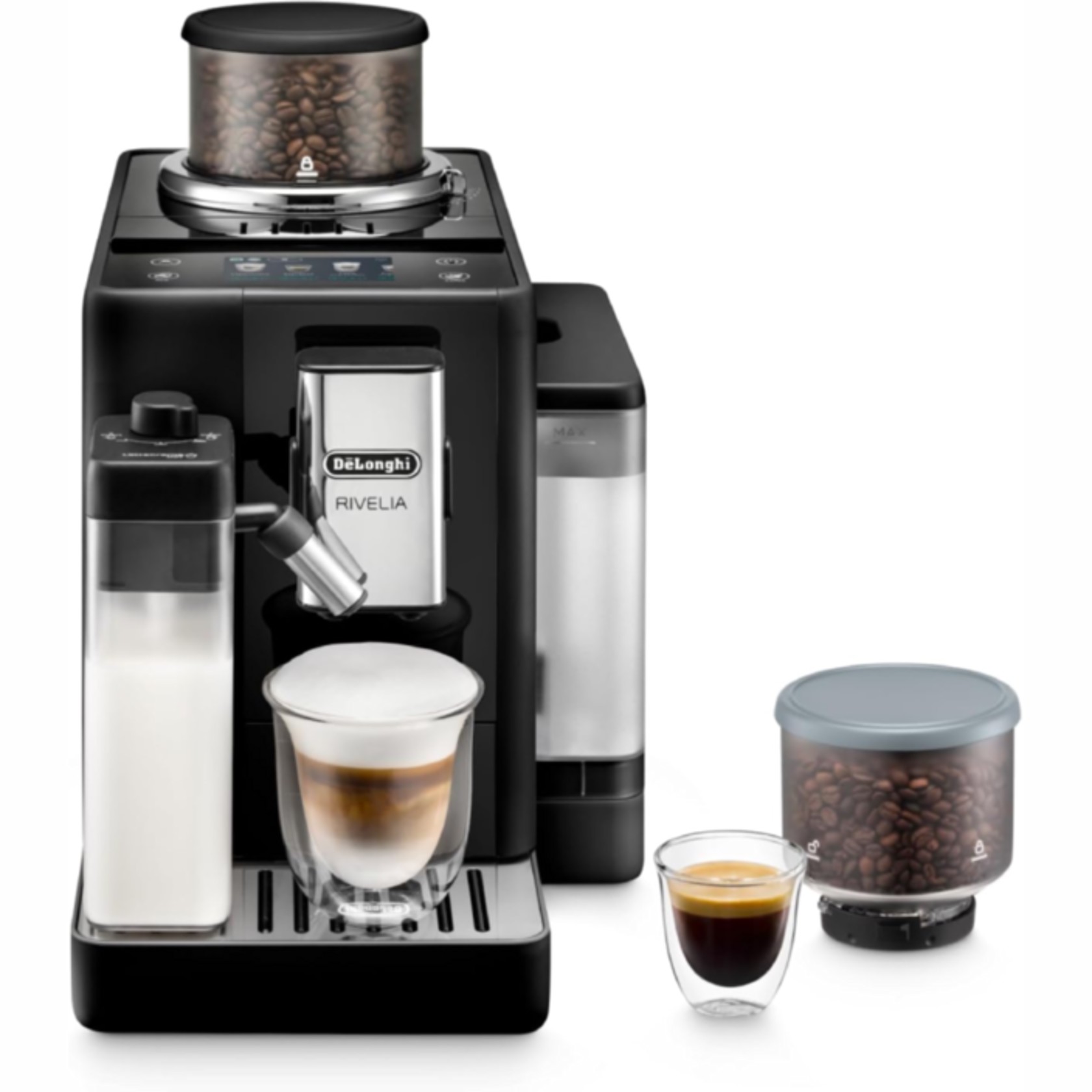 Qəhvə maşını DeLonghi Rivelia Onyx Black EXAM440.55.B