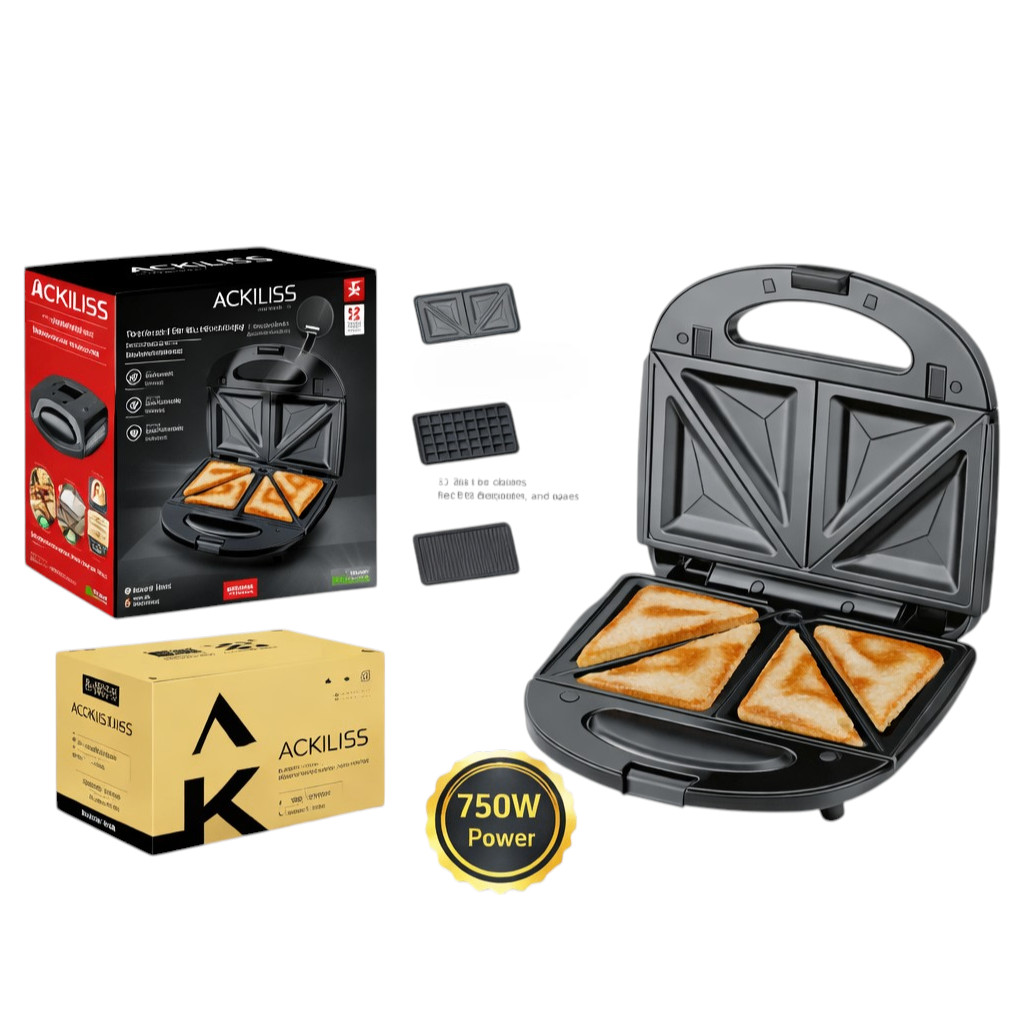 Sendviç cihazı Ackiliss ACL-540 Black
