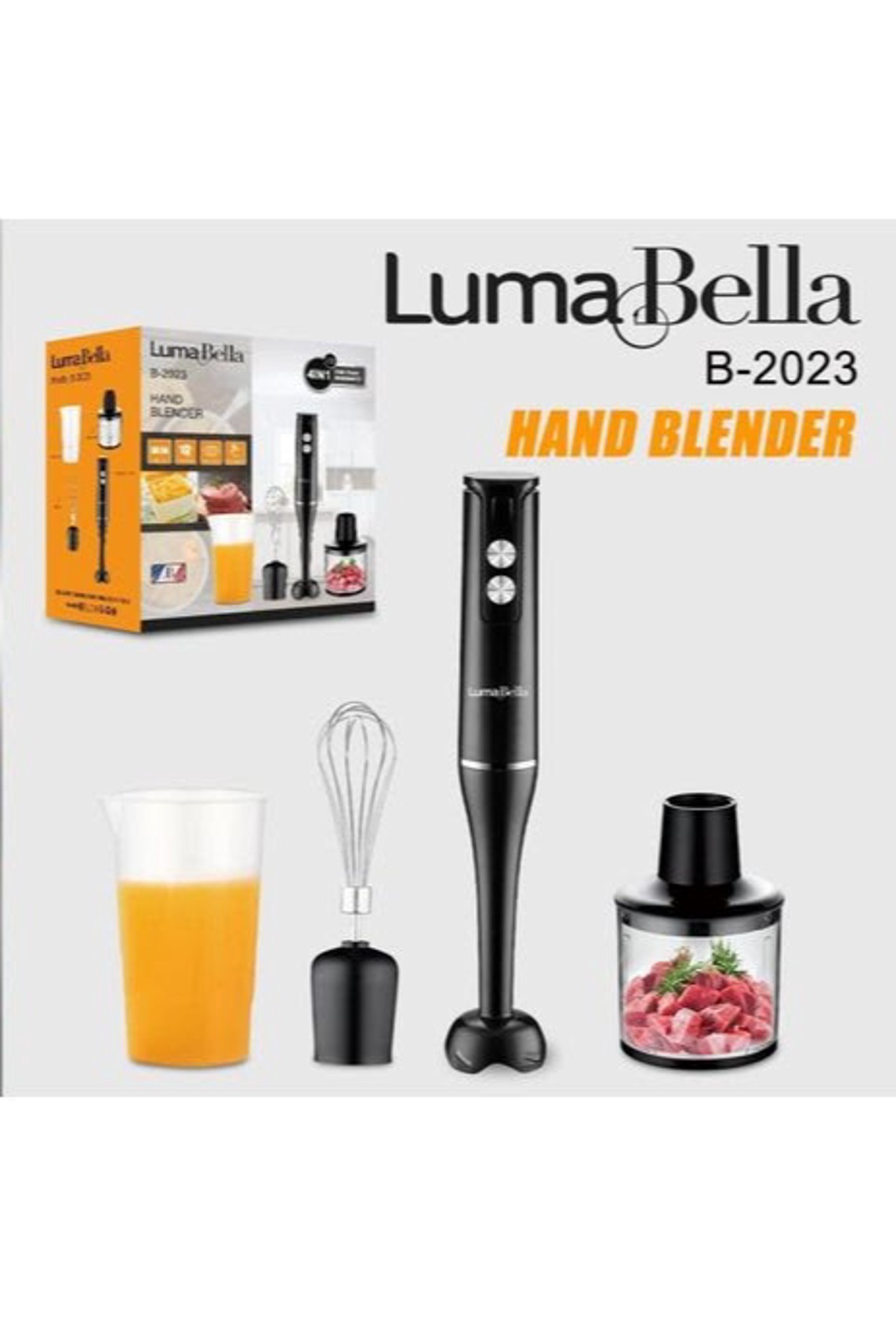 Blender Luma Bella B-2023 Black