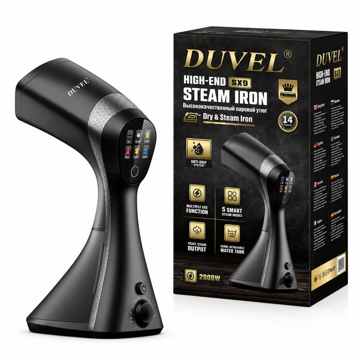 Əl buxarlayıcısı Duvel SX9 2000W