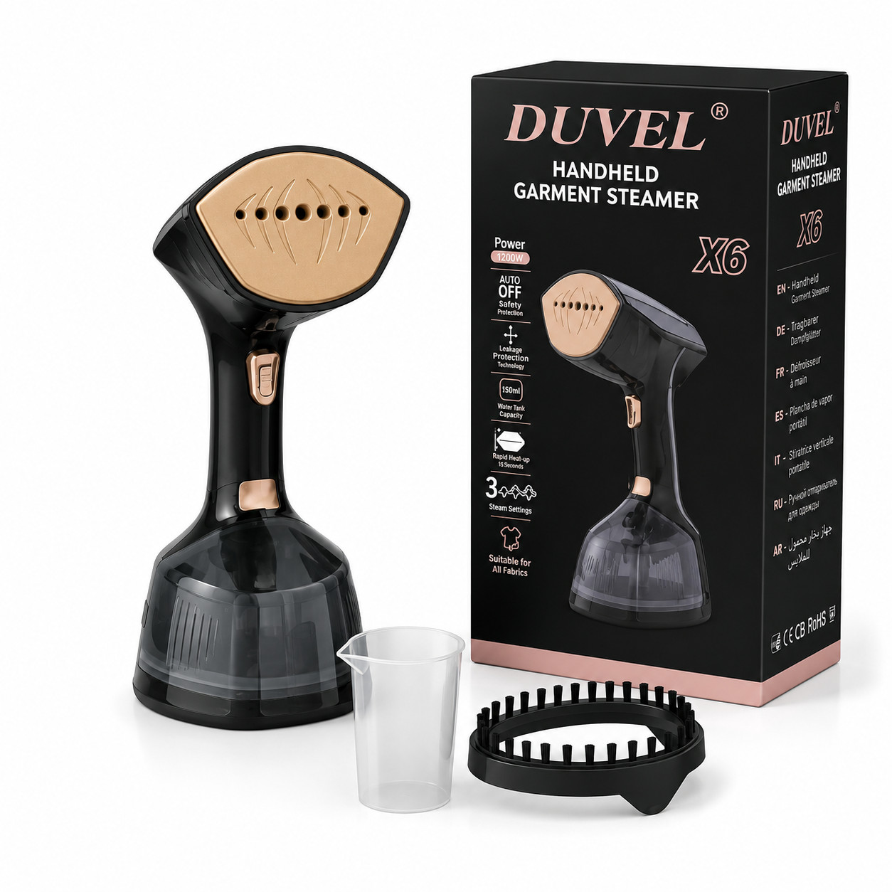 Əl buxarlayıcısı Duvel X6 1200W