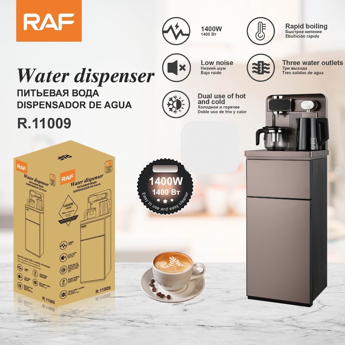 Su dispenseri Raf GR-SS11009, 5 l