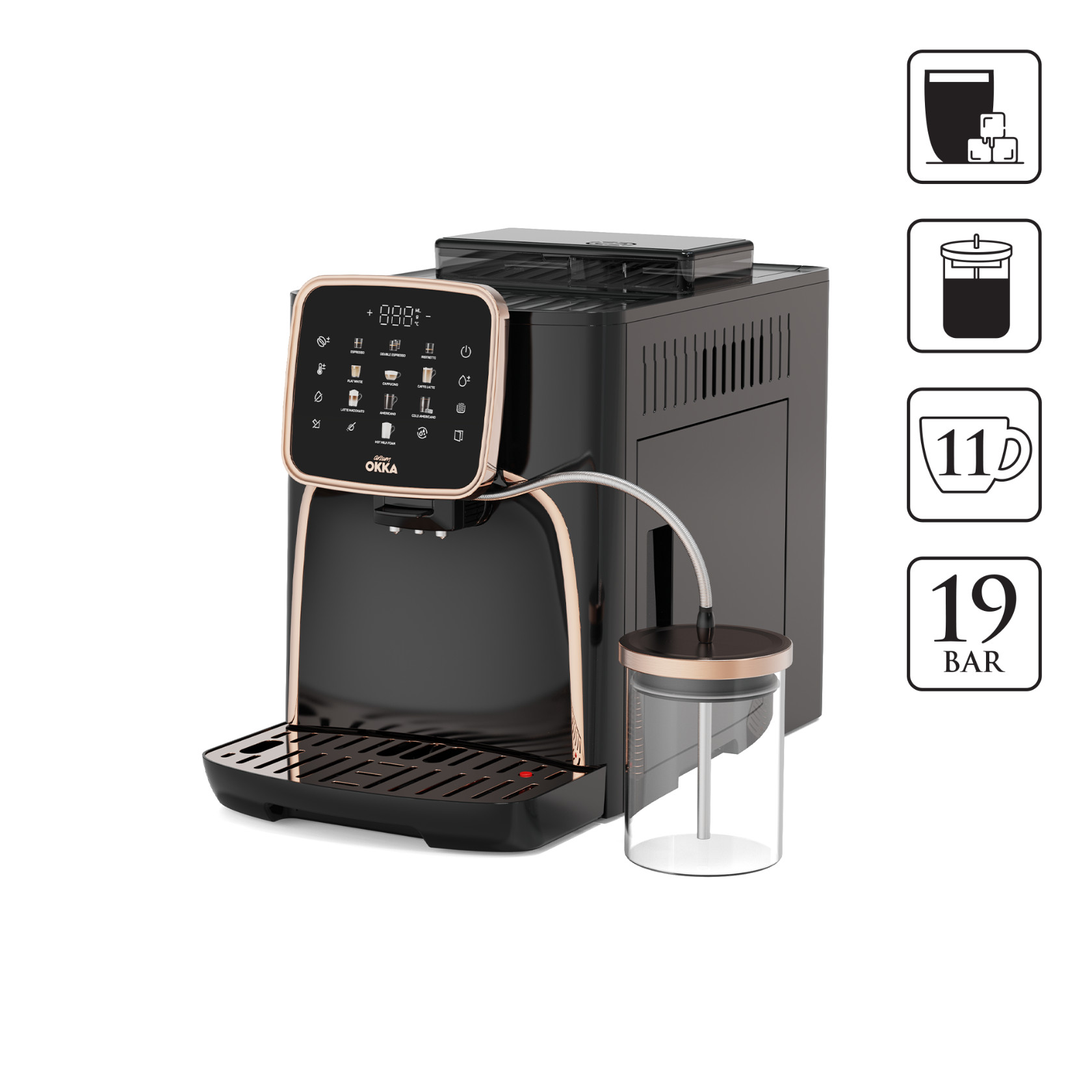 Qəhvə maşını Arzum Okka Espresso Pro M OK0028-0400