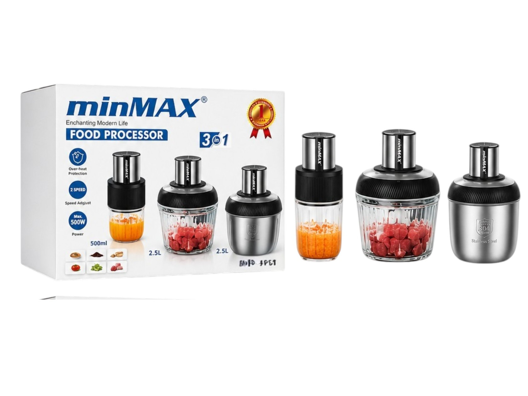 Mətbəx kombaynı MinMax MCP-11124177_RB 3in1
