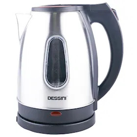 Elektrik çaydan Dessini DS-26SS 1.8 L, plastik/paslanmayan polad, 2000 Vt, boz - SHRK_4884_00915