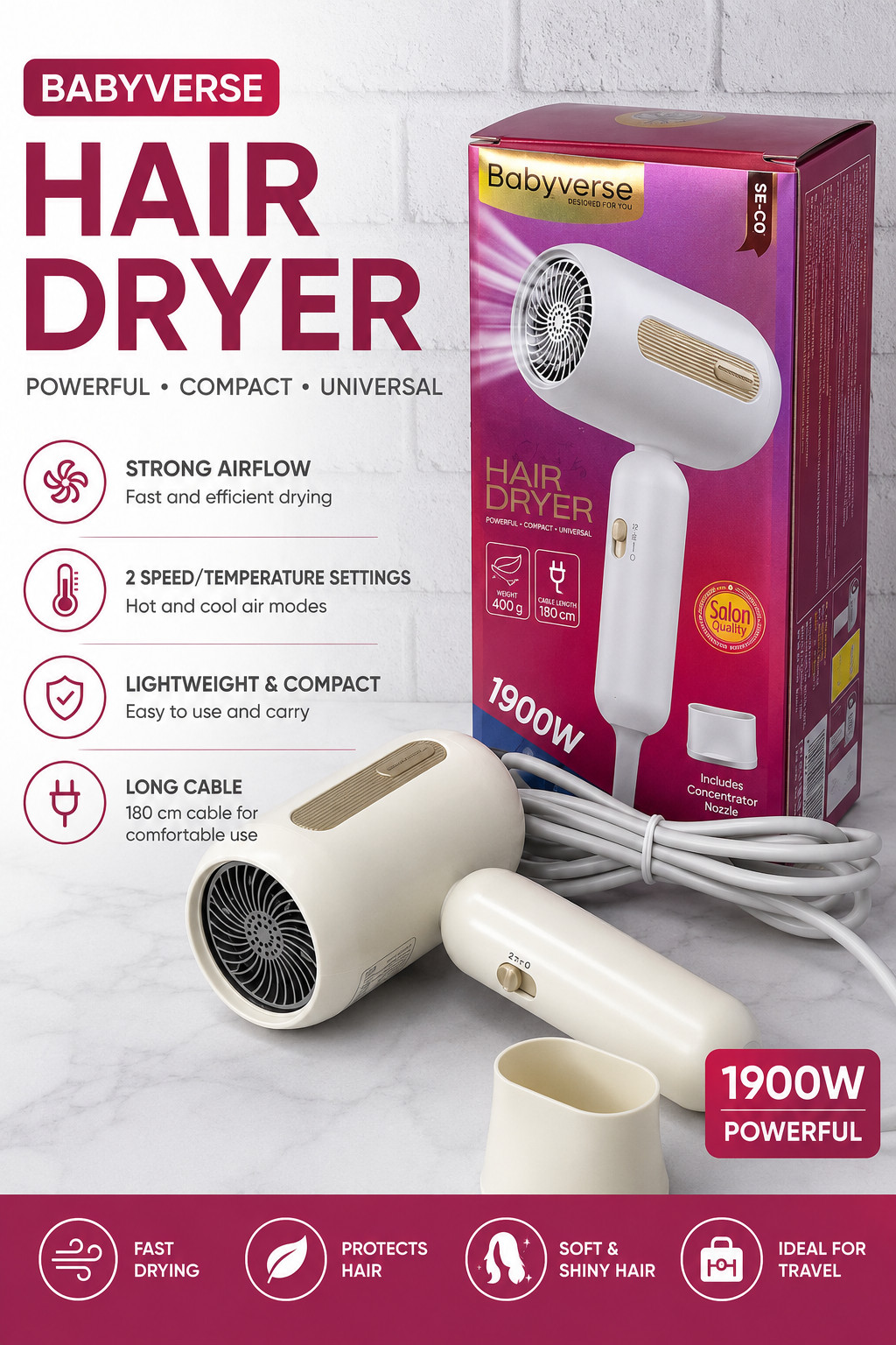 Fen BaByVerse SE-CO 1900W