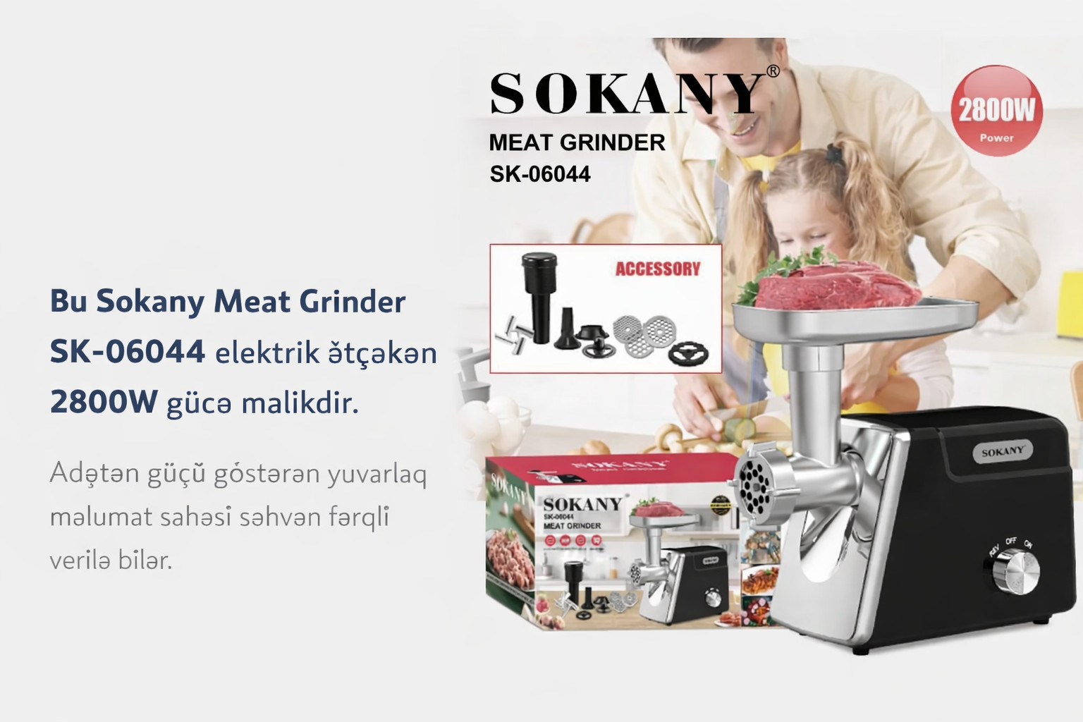 Ətçəkən Sokany SK-06044 2800W