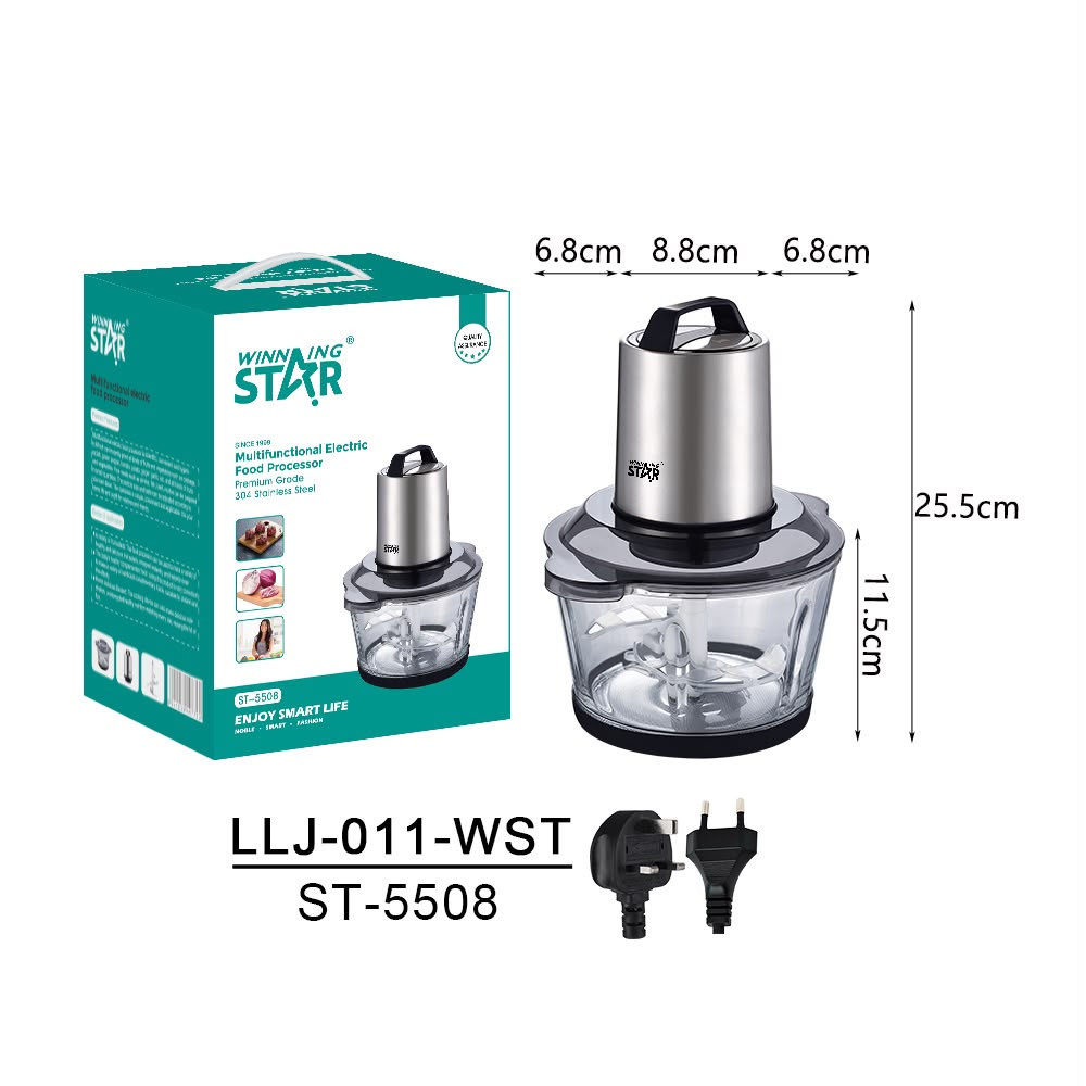 Universal doğrayıcı Winning Star ST-5508, Mexaniki, 250 Vt, 2 L