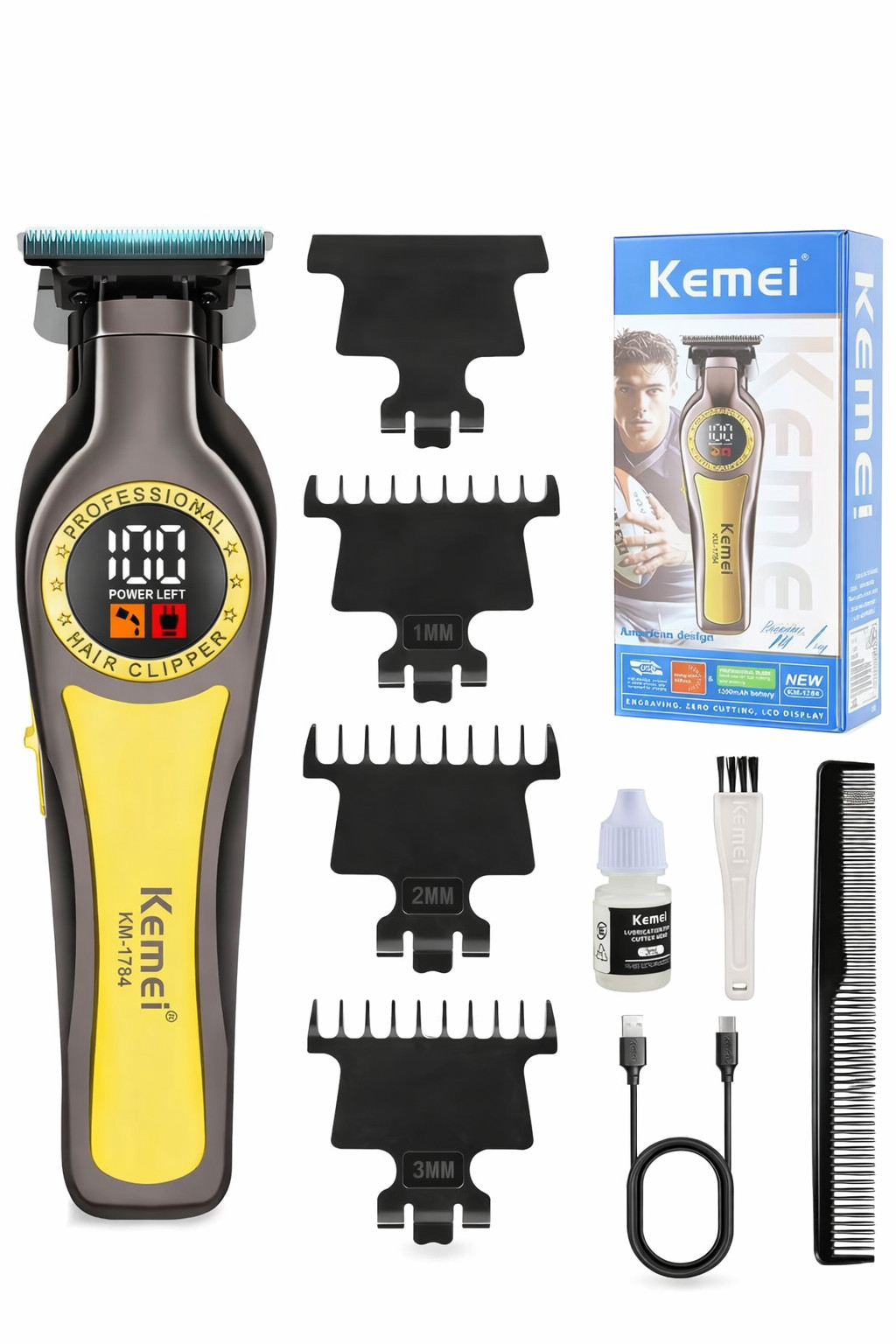 Saç kəsimi üçün cihaz Kemei KM-1784