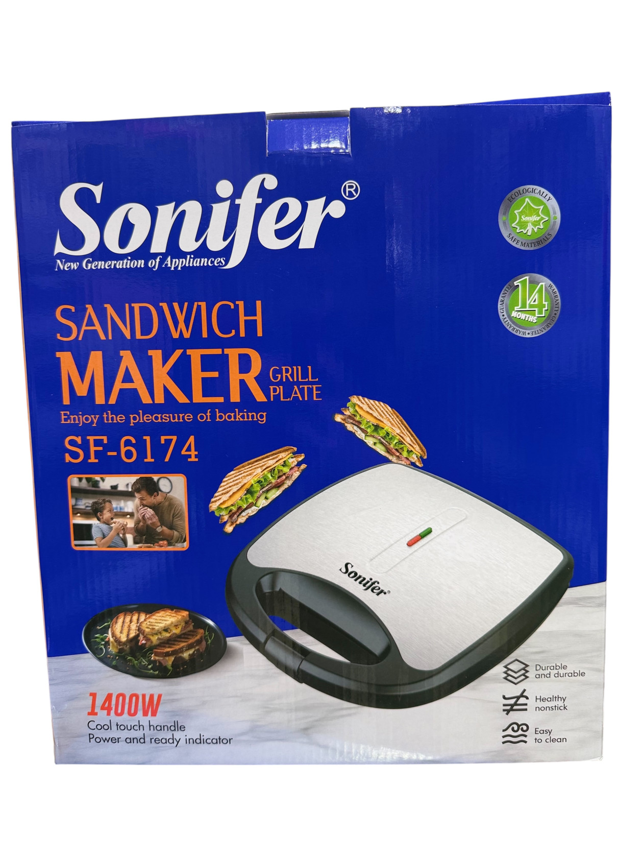 Sendviç cihazı sonifer sf-6174 FsE004