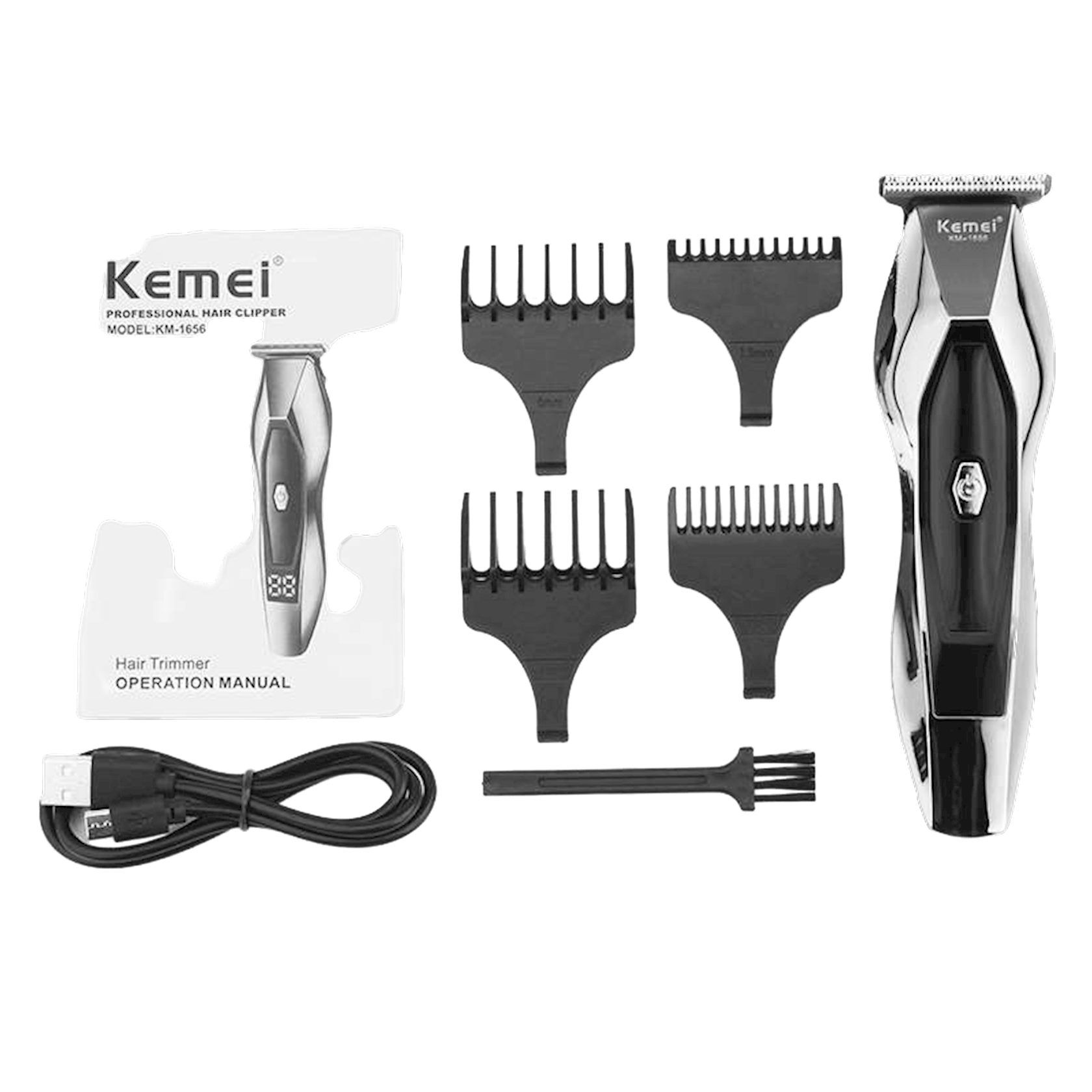 Saç kəsimi üçün universal cihaz Kemei KM-1656