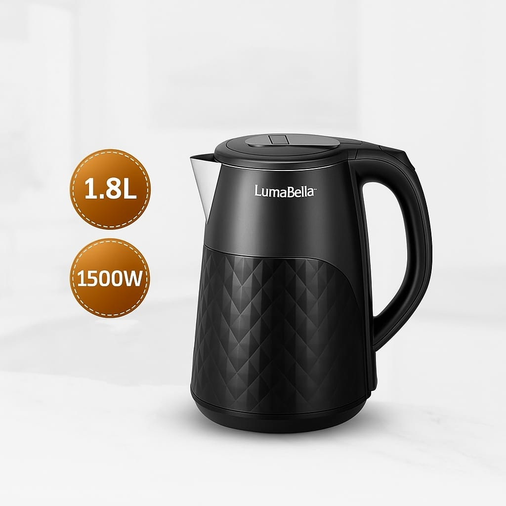 Elektrik çaydan Luma Bella LB-59020, black