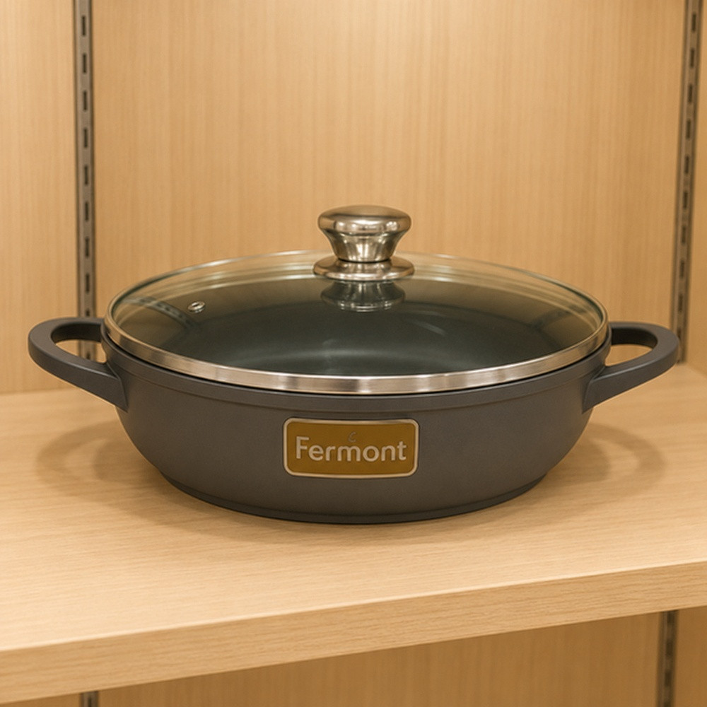 Tava Ferrmont SH_ID_62, 28 sm, Qranit, Yapışmayan örtük