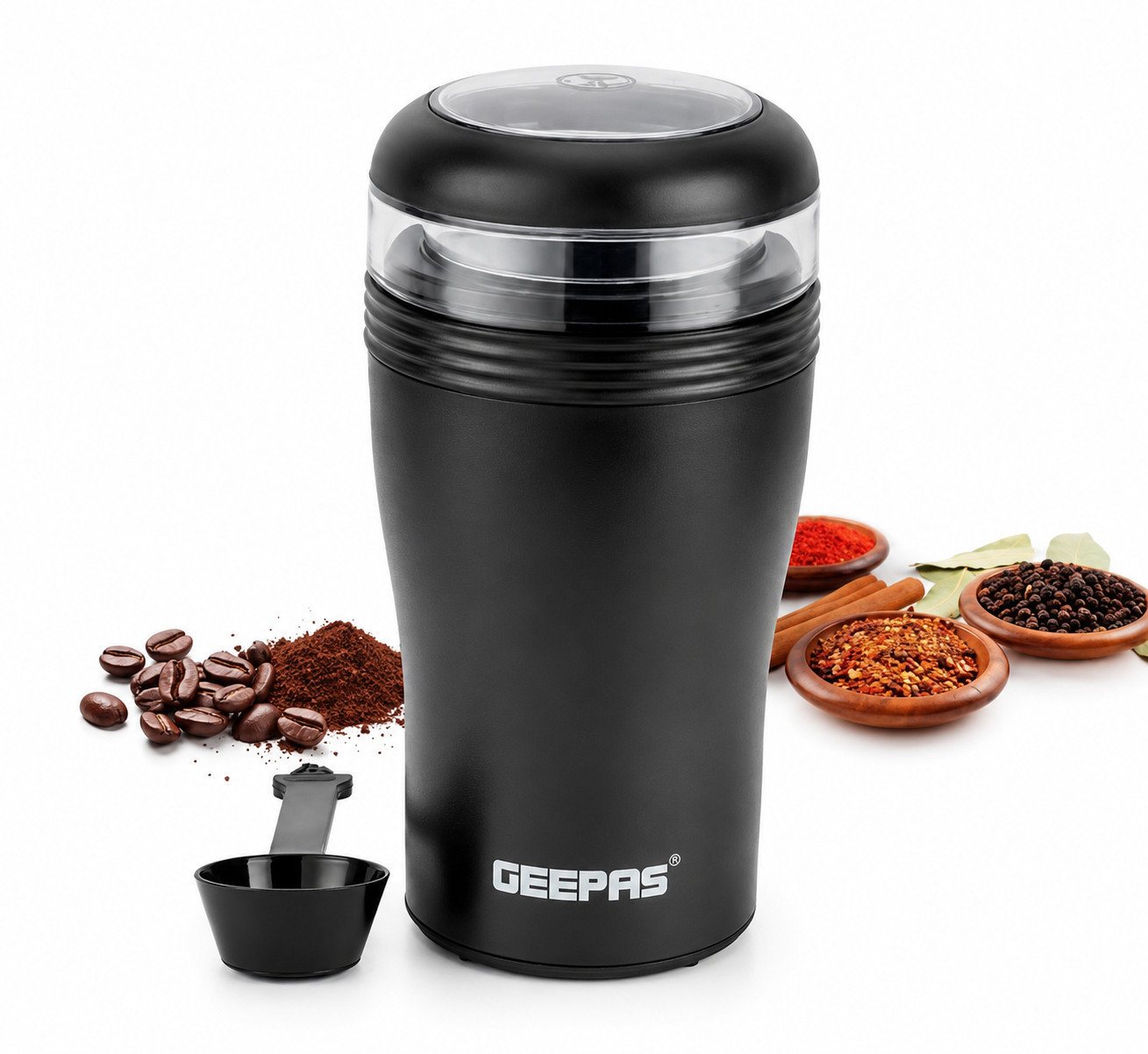 Qəhvəüyüdən Geepas GCG41022, Bıçaq, 150 Vt, 40 q, Qara