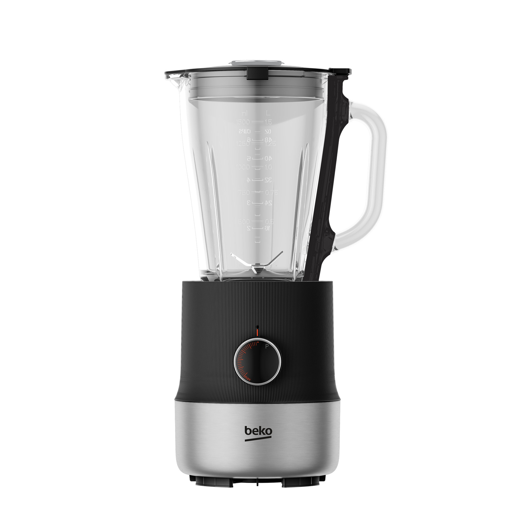 Blender Beko, TBN 81808 BX 8910773200, 1.75 L, qara/gümüşü